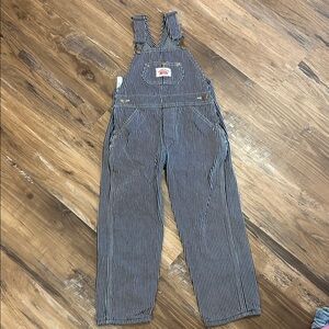 Roundhouse Striped Overalls size 6